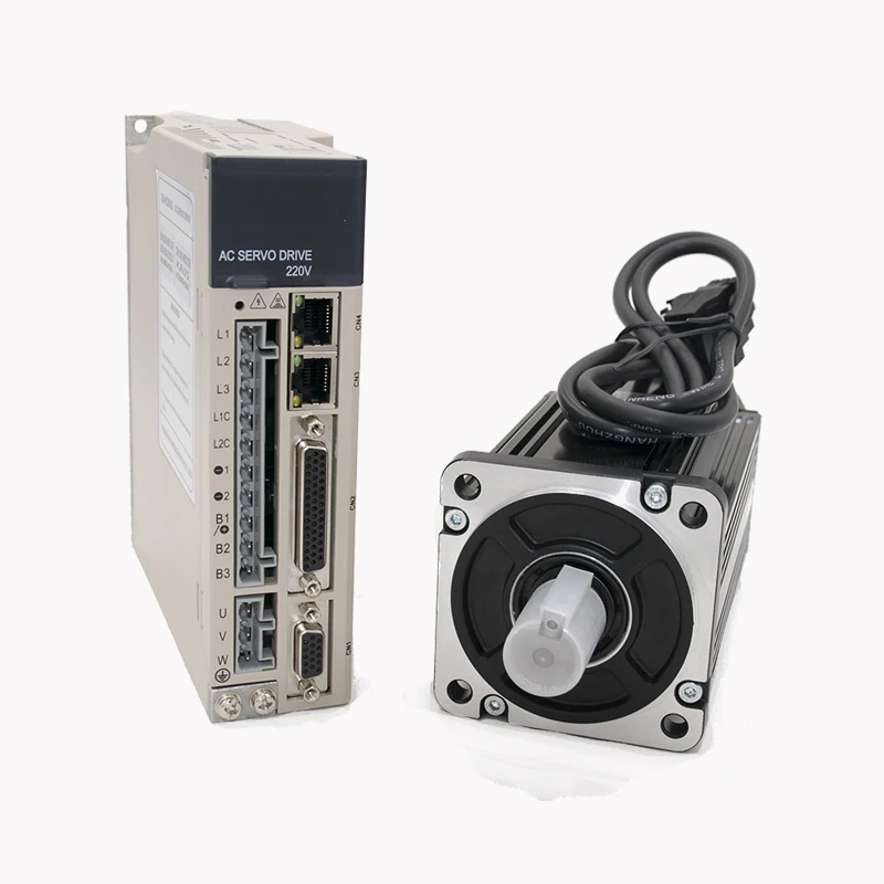 750W 3000 об/мин 80 мм 2.39Nm серводвигатель переменного тока с драйвером для во всех сделках купли-продажи