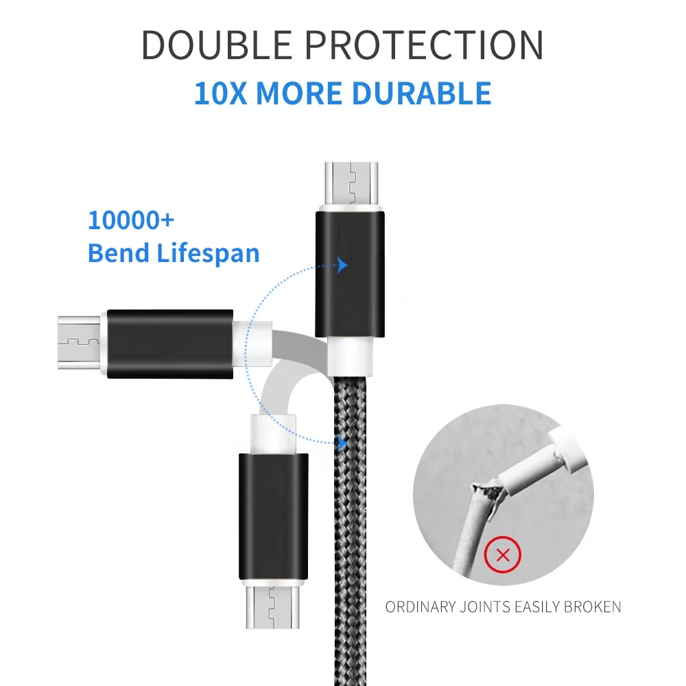  Бесплатная доставка 1 м/3 фута кабель micro usb для iphone типа