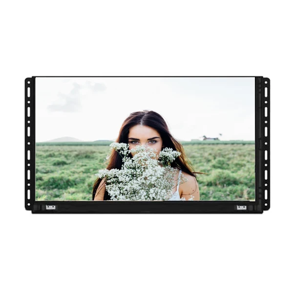 15.6 inch open frame lcd monitor no frame portable advertising display