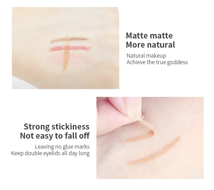 OEM custom high quality roll type invisible eyelid tape stickers mesh wide double eyelid tape.jpg