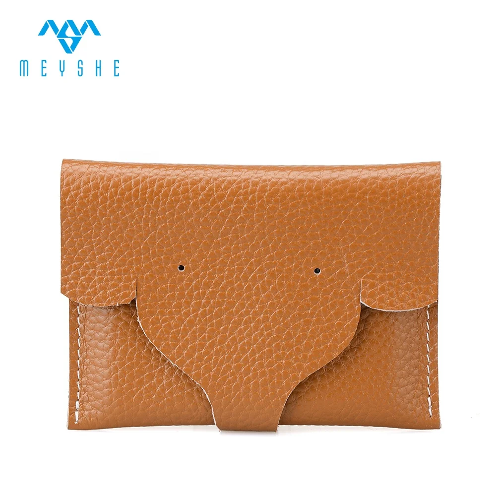 Миниатюрные кошельки из натуральной кожи высокого качества с милыми животными, Детский кошелек для монет