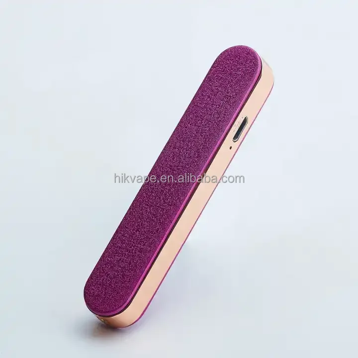 HK701 OEM LOGO Slim Heating Wire USB Lighter Electric Rechargeable Flameless Lighters