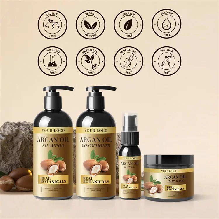 OEM Professional Shampoo And Conditioner Set Pure Natural Hair Shampoo