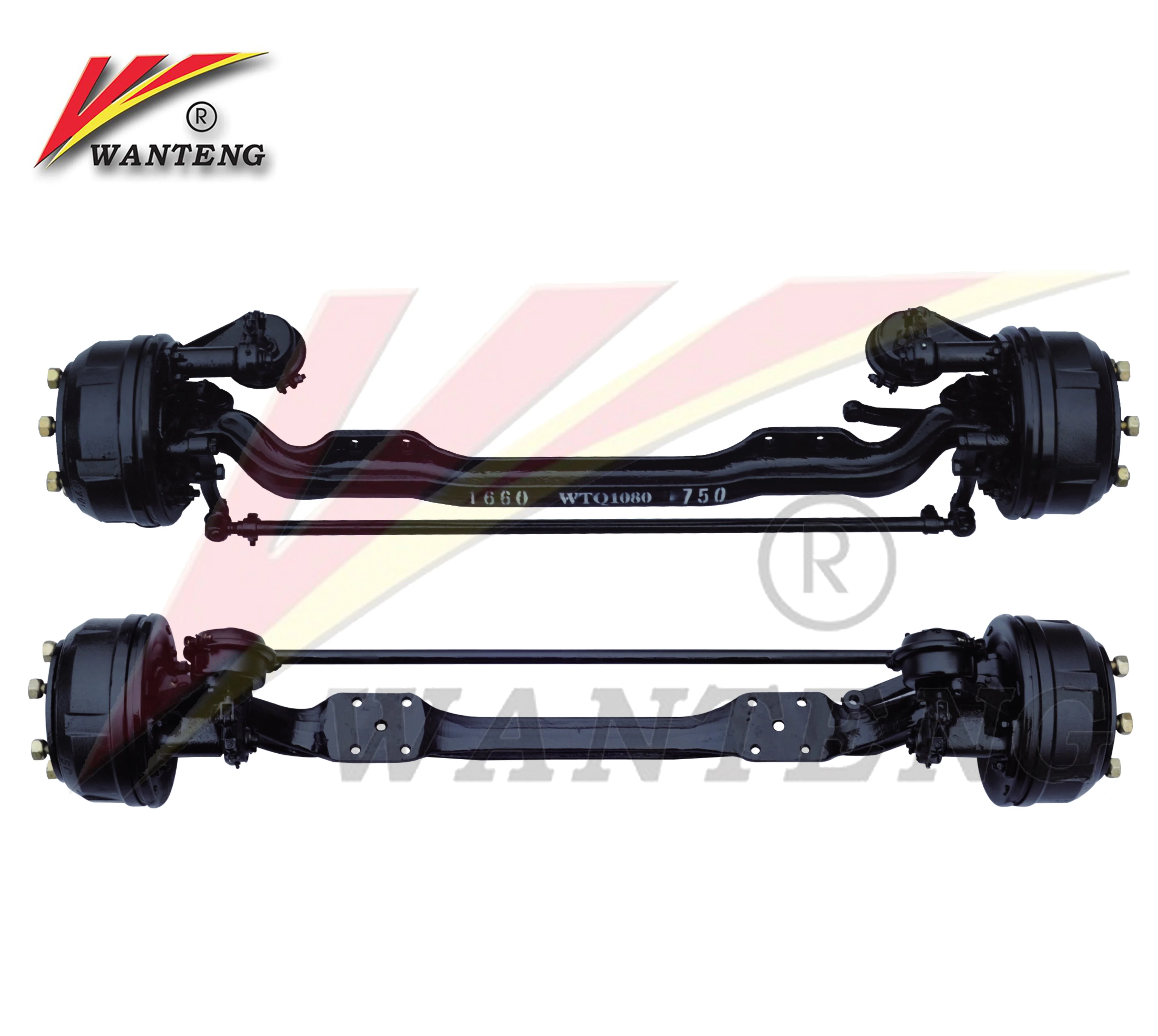 Hot Selling Truck Front Wheel Drive Steer Axle With High Quality