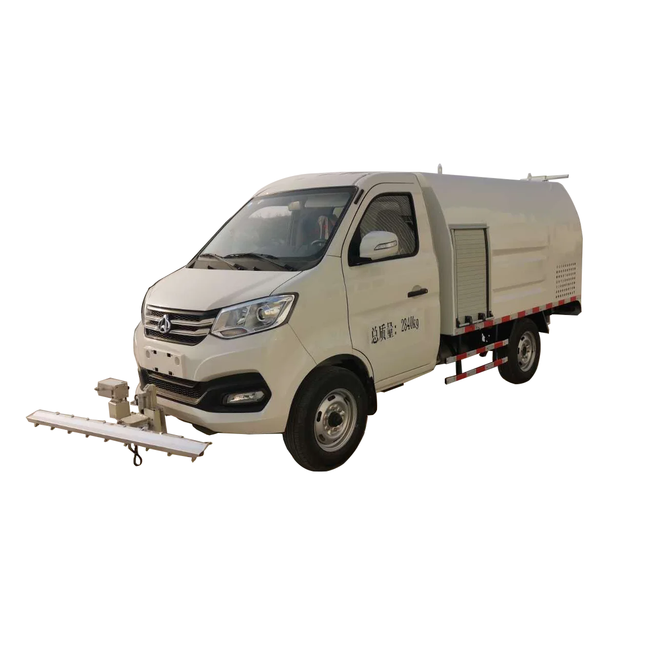 Road Maintenance Vehicle with high pressure washing and saving energy