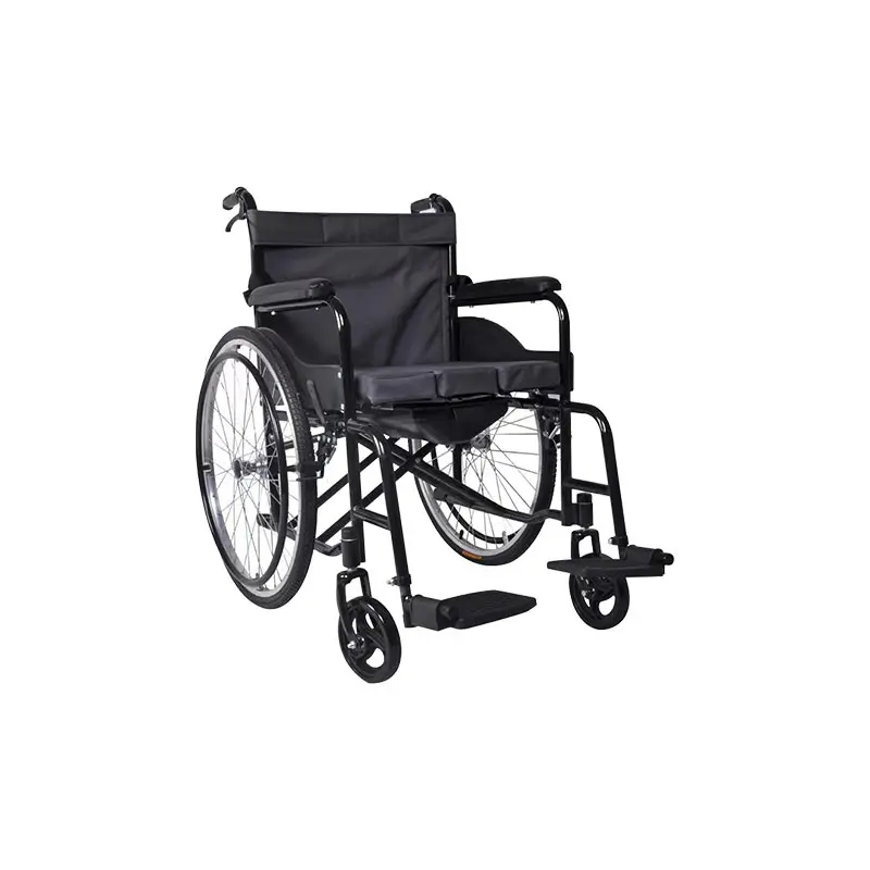 Ultra Lightweight Aluminium Travel Wheelchair for Adults Manual Foldable Stroller Medical Use for Elderly & Disabled People