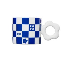 Light luxury mug gift box country tide ceramic mug creative personality trend porcelain office water mug