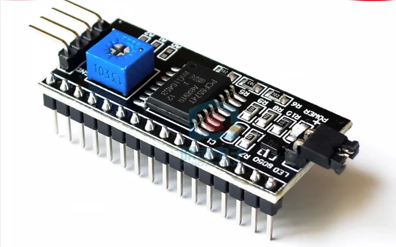 LCD1602 1602 LCD Module Blue / Yellow Green Screen 16x2 Character LCD Display PCF8574T PCF8574 IIC I2C Interface 5V