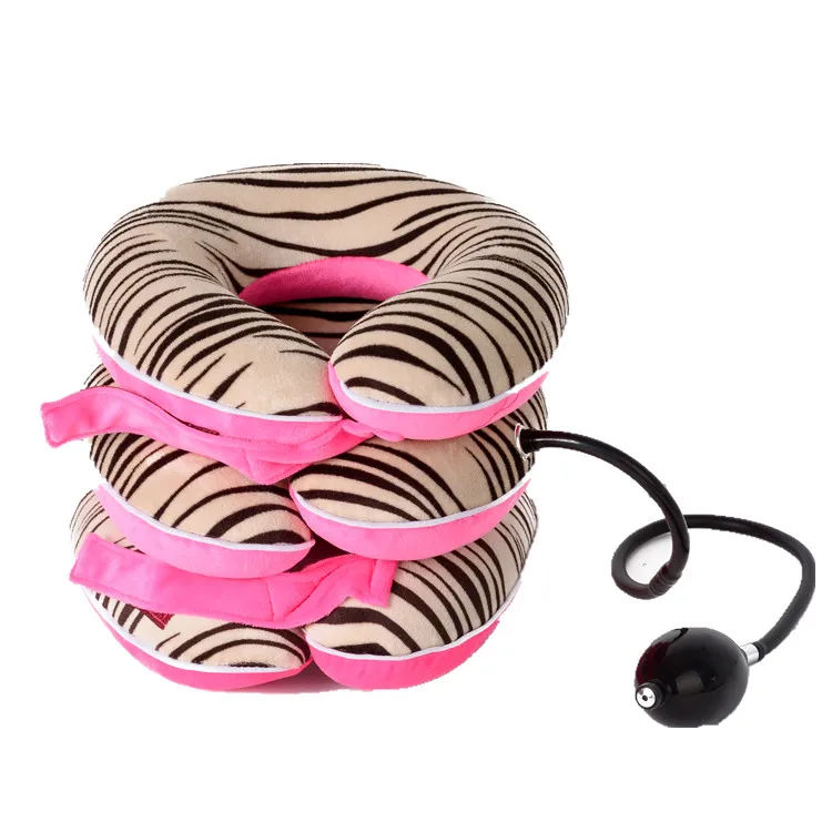 Over Door Cervical Traction Unisex Fixation Inflatable & Adjustable Neck Traction with Air Pump