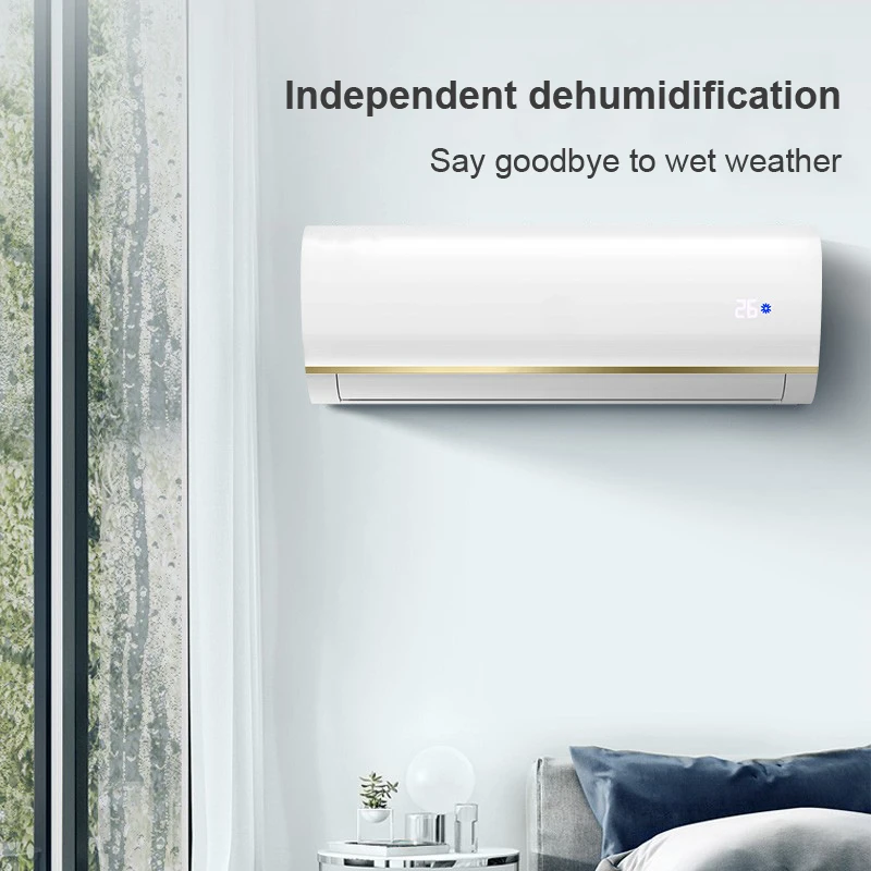 Newly designed a one-button dehumidification split air conditioner
