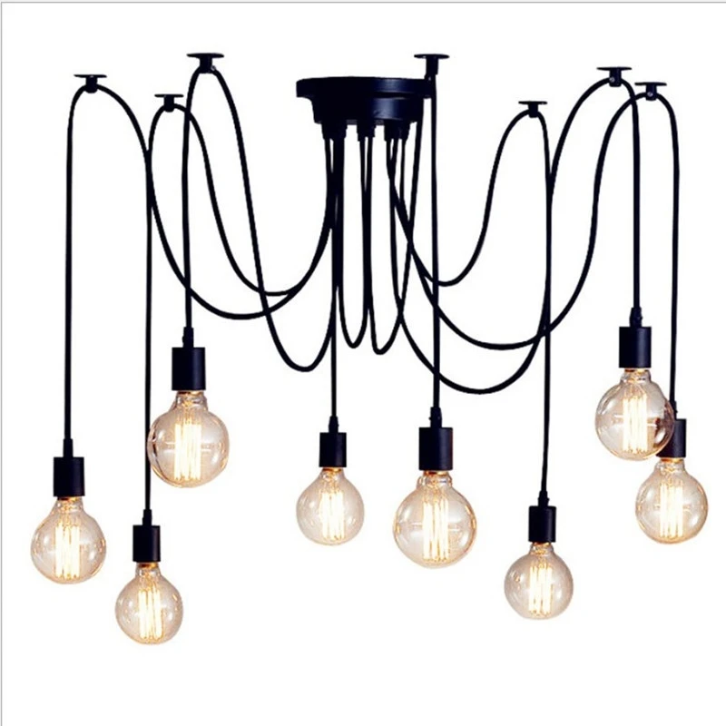 
Dongguan Hi quality E26/E27 EU or US Fashion Vintage Nordic Spider Pendant Lamp 