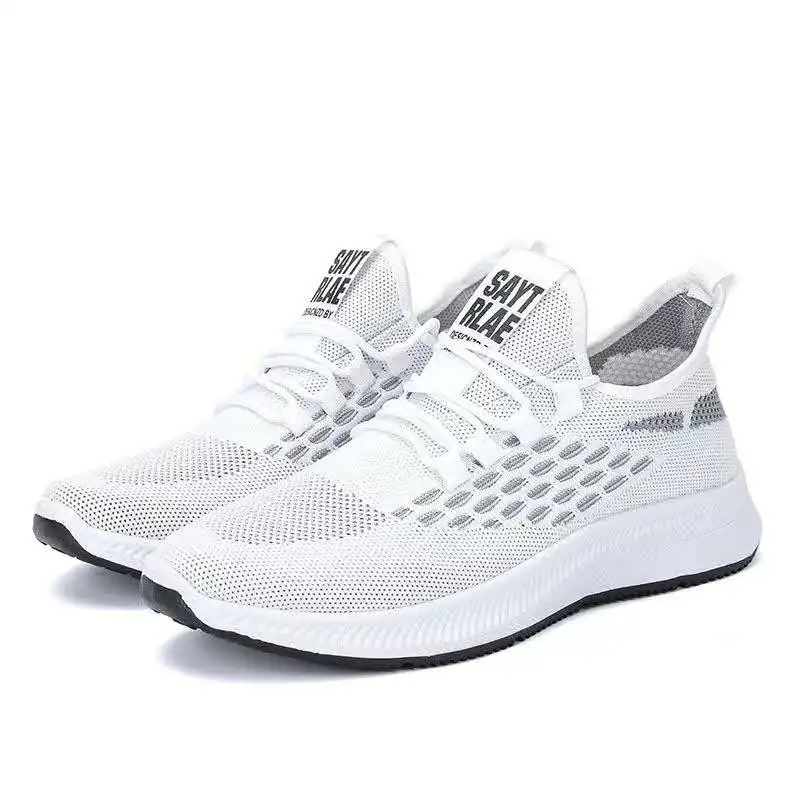 Lightweight Sports Flat Shoes for Men Running Sneakers Casual