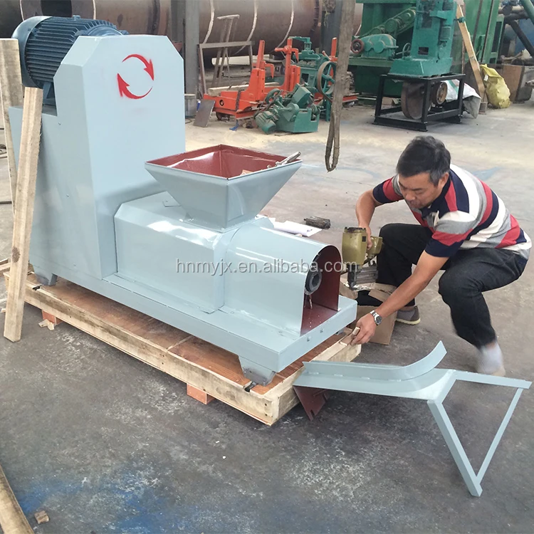 
Wood Sawdust Palm Frond Wood Briquette Extruder Saw Dust Press Machine 