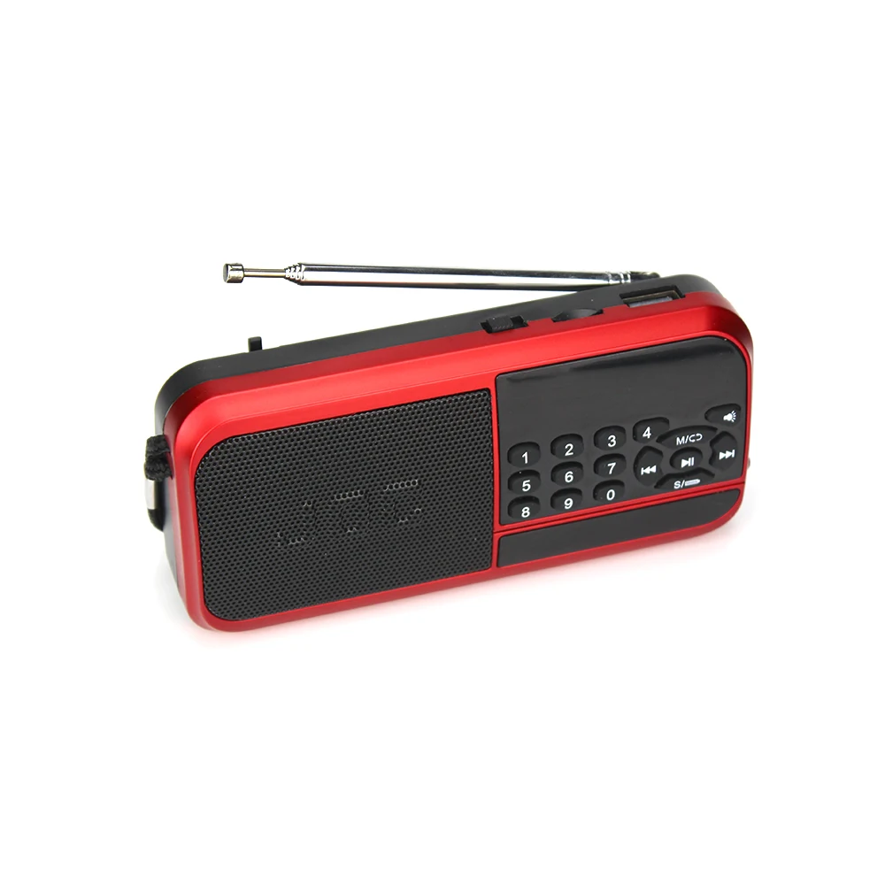 JOC H-798 mini portable digital usb speaker JOC radio fm radio speaker with USB/TF slot