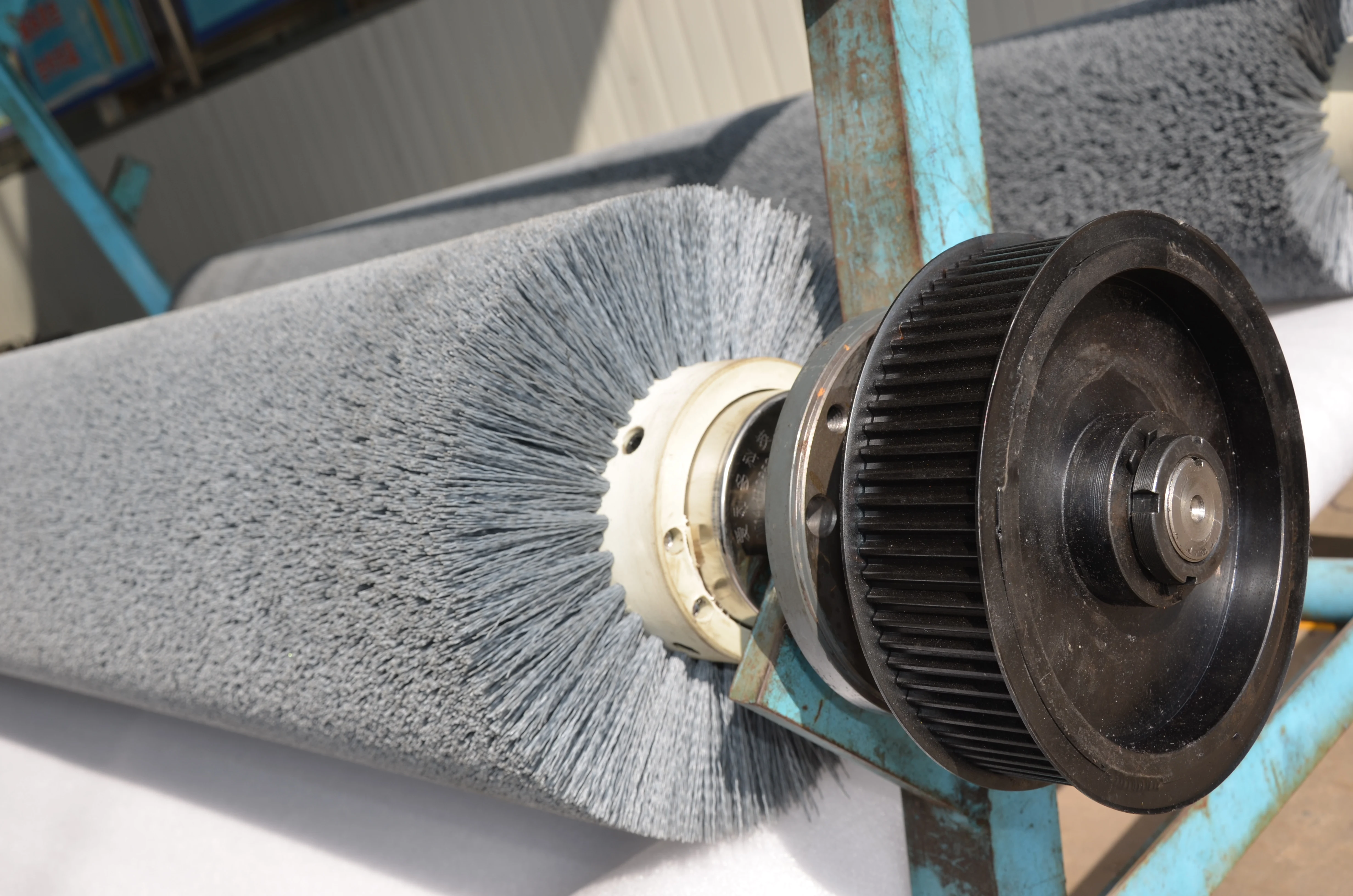 Brushing (sueding) roller with stainless steel/ carbon steel with all colour