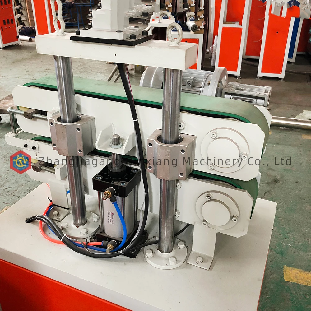 plastic pipe profile 16-32mm belt haul off tracking machine