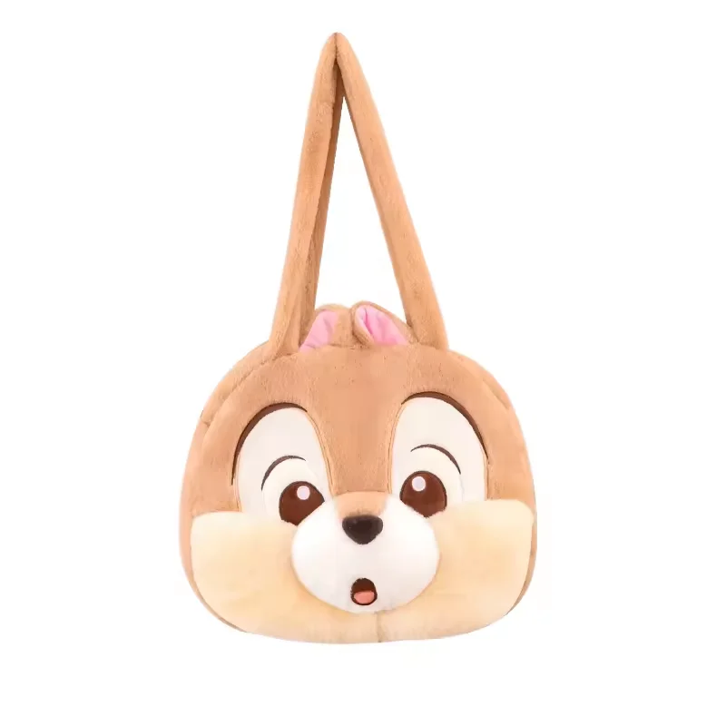 Playtime Cartoon Fashion Squirrel Plush Backpack Stuffed Plush Bag Personalized Shape Shoulder bag