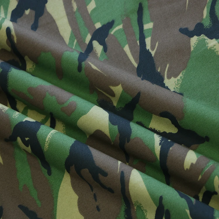 Kenya Dod Camouflage Printed Fabric For Tactical Uniforms BT-169