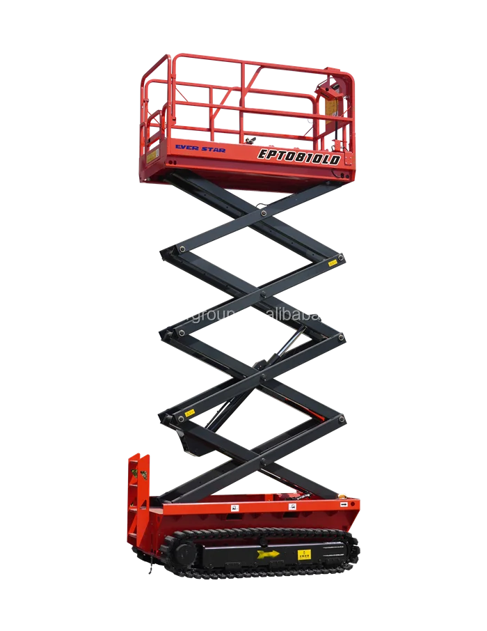 Electric Articulating Boom Lift Hydraulic Scissor Lift Mobile AC-Powered Platform Construction Hotels Printing Shops Used