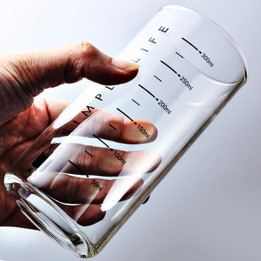 
Wholesale Customized 2019 New PERSONALISED Logo Stemless Glass Tumblers graduated glass milk cup Welcome OEM Accept Logo 