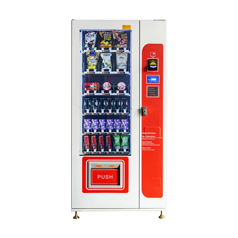 best seller ! snacks and beverages combo vending machine XY-DLE-6C