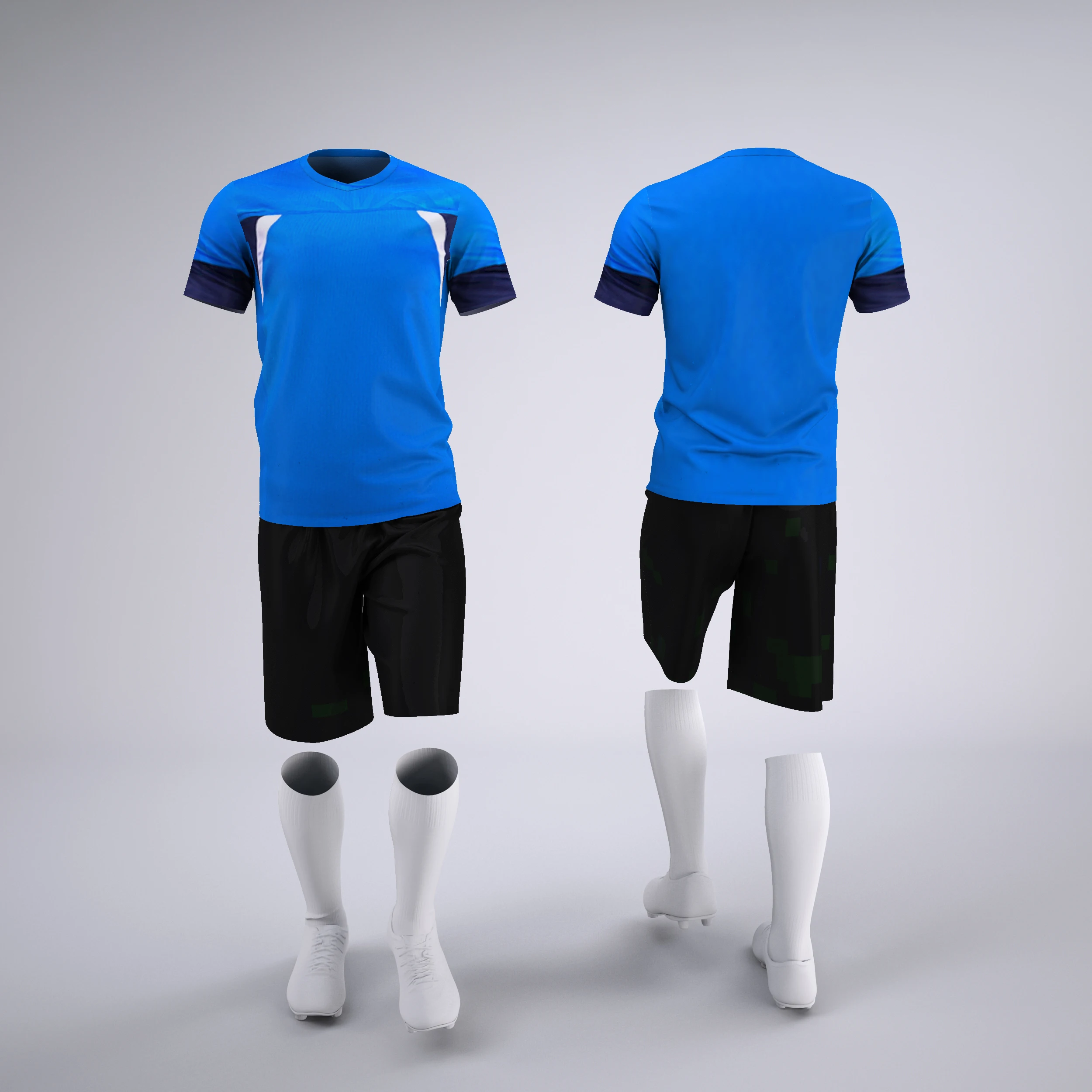 Custom Adult Football Jerseys Set Breathable Soccer wear quick dry Soccer Wear football t shirts football soccer jersey