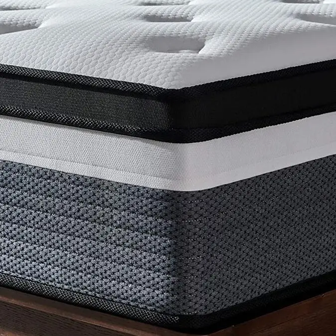 Comfort Euro Top Pocket Spring Mattress for Best Back Support