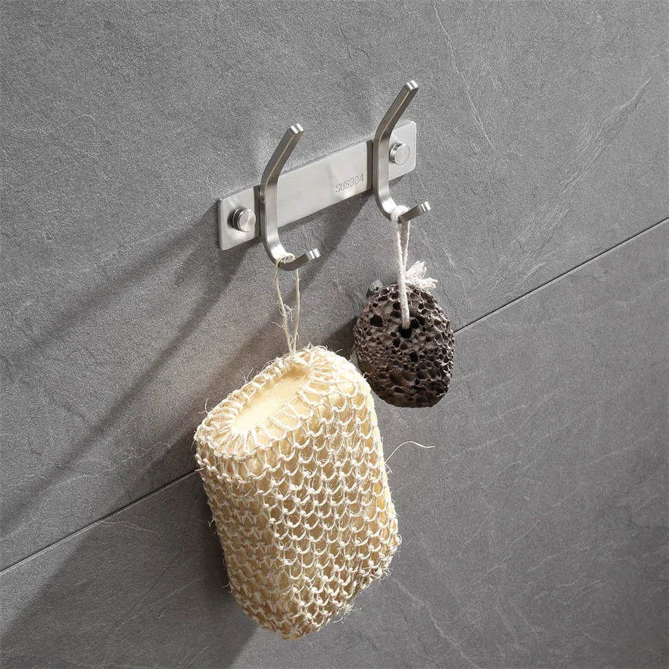 Heavy Duty Coat Hooks Wall Mounted -Coat Hanger for Hat Towel Purse Robes Jacket Clothes