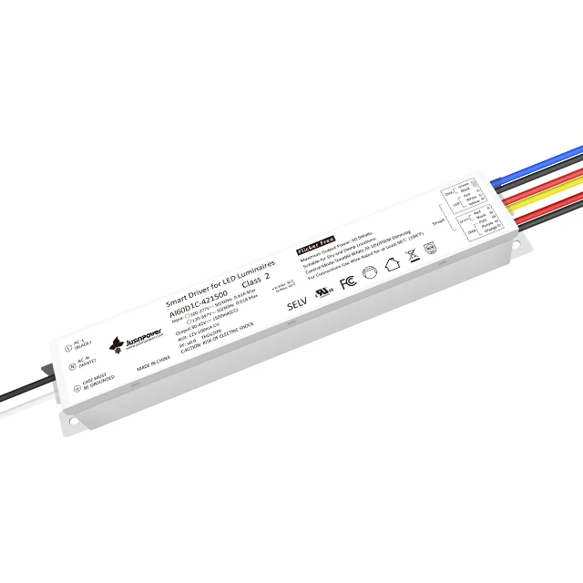 LED Retrofit Power Supplies Max power 60W Dimmable via 0-10 V interface flicker free LED Drivers