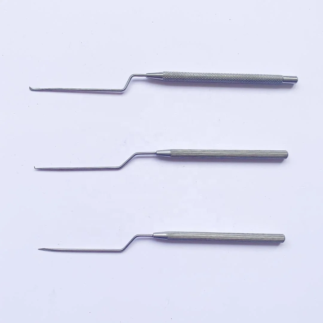 Высококачественный зонд Curtte с крючком Cerumen хлопковый аппликатор ENT-инструменты набор инструментов для микрохирургии среднего