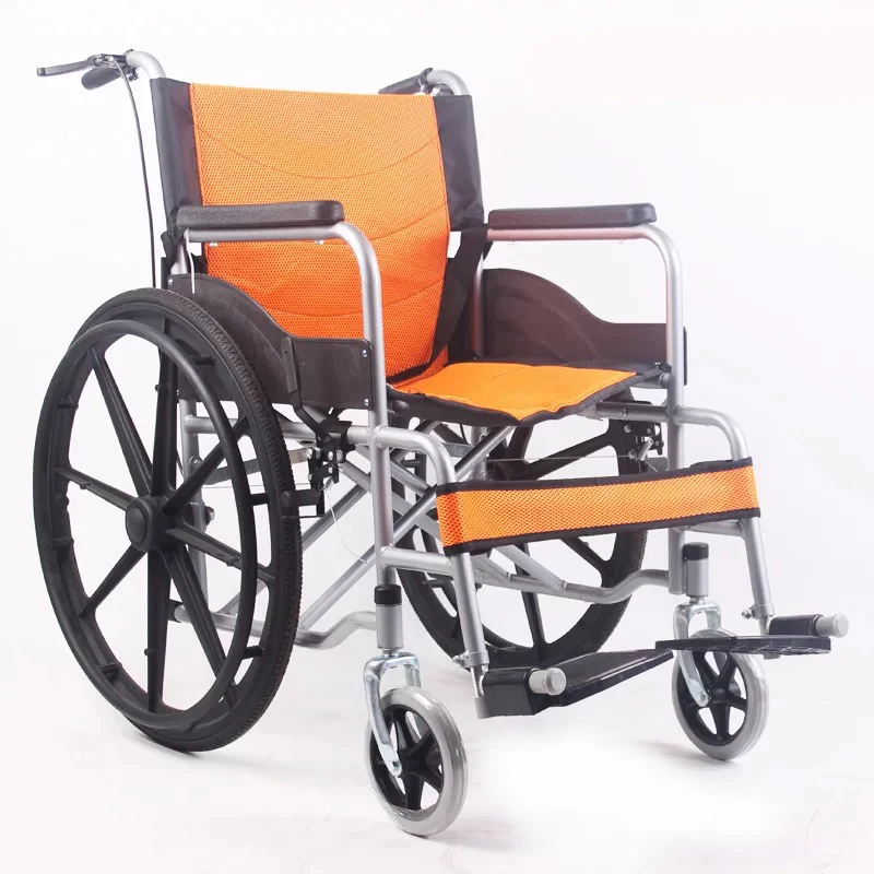 High Quality All-In-One Foldable and Portable Manual Wheelchair Hot Selling for Everyday Usage of Disabled People
