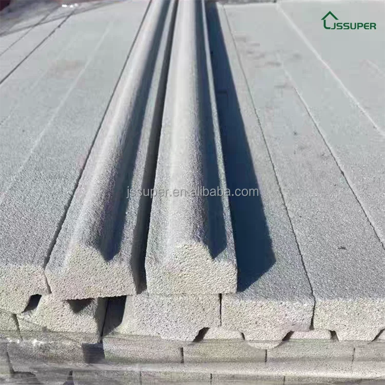 Пенопластовая керамическая декоративная линия Оконная и дверная оболочка 3D тисненая колонна Цветочные карнизы