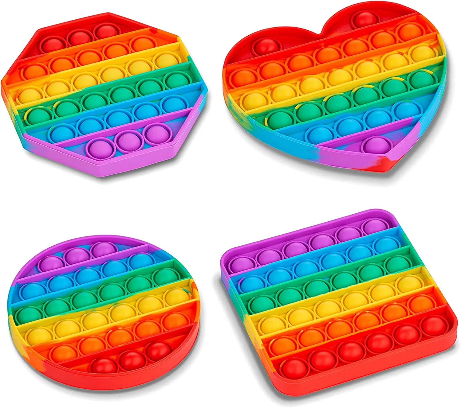 Sanwei 2022 Hot Selling Adult Bulk Halloween Squeeze Push It Bubble Infinity Cube Popping Fidget Toys