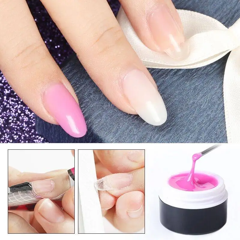 
Wholesale Beauty Supply OEM Thinner Liquid UV Hard Builder Gel Nail Polish 