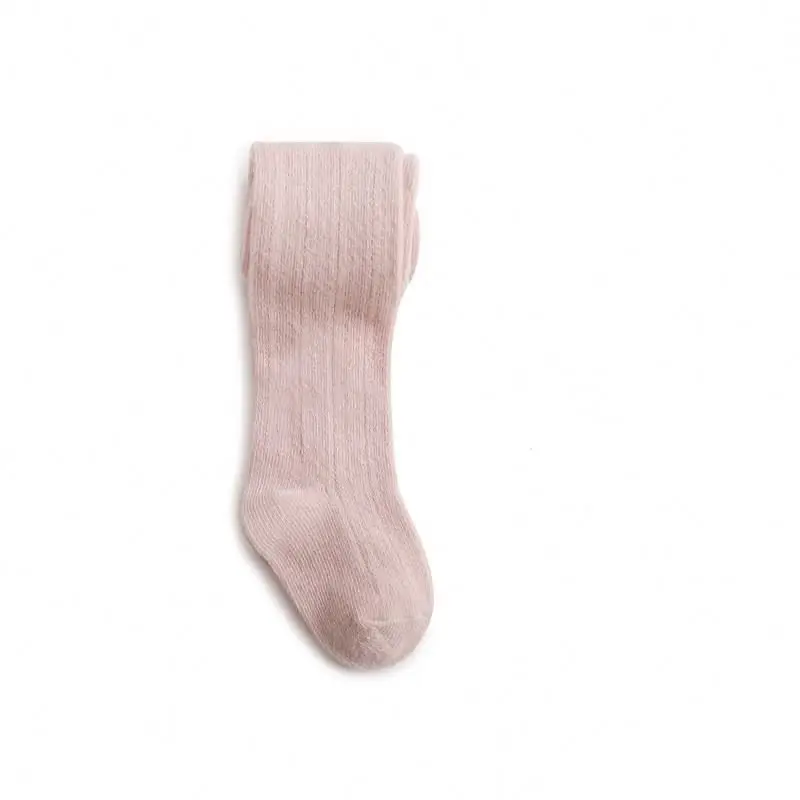 Newborn Bow Knot Children Pantyhose Knitted Colorful Leggings Stockings Baby Girls Cotton Tights