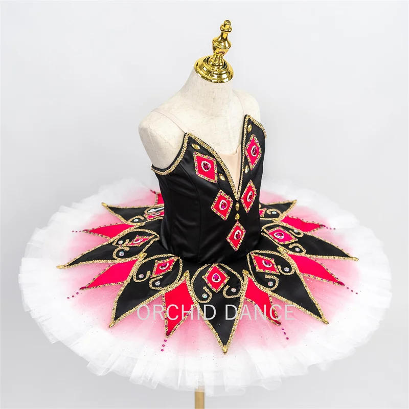 High Quality 12 Layers Custom Size Million Joker Variations Performance Wear Professional Ballet Tutu Dance Costumes