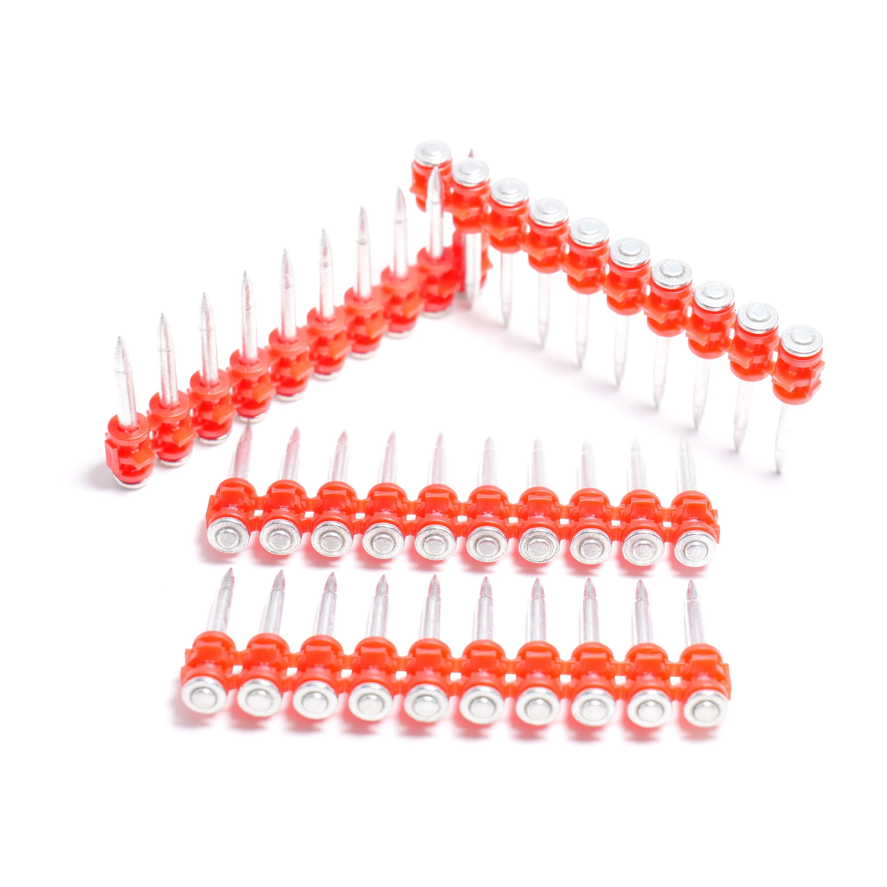 Plastic collated gas drive high performance shooting angled pins strip gas nailer hilti bx3 concrete nails