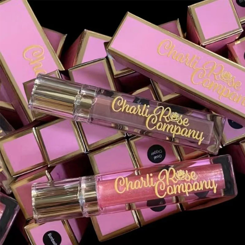 Private Label Pigment Set Lipgloss Vendor Lip Gloss with printing logo