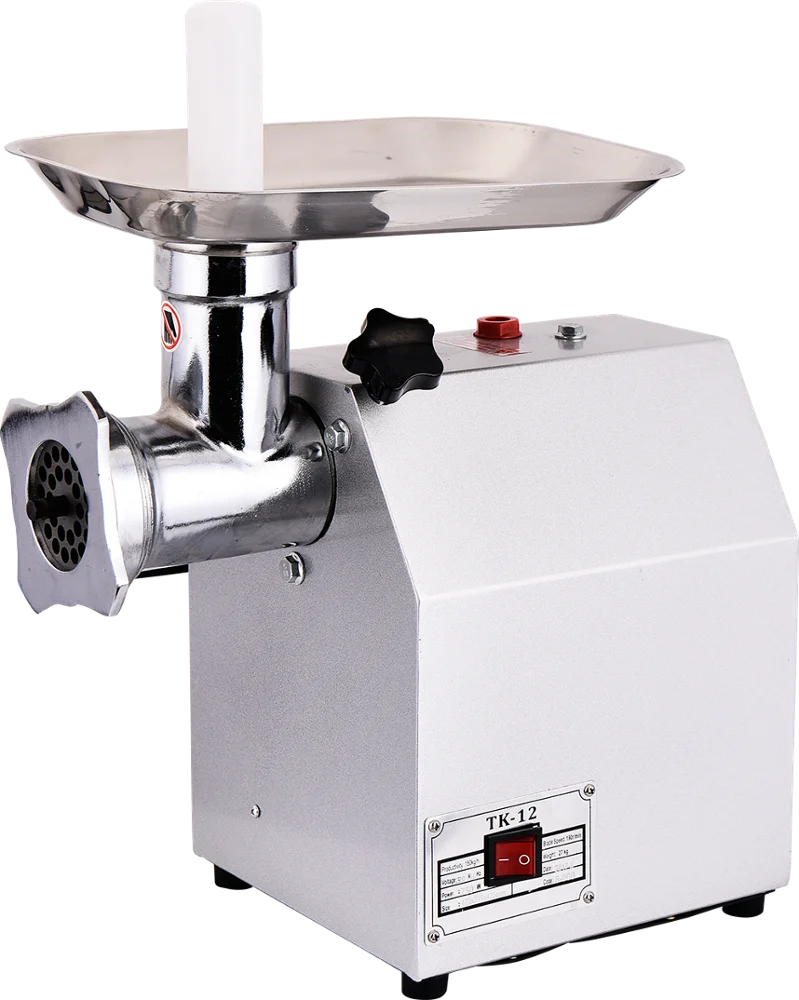 tk-12   stainless steel electric La picadora de carne/ commercial meat mincer machine in wuyi