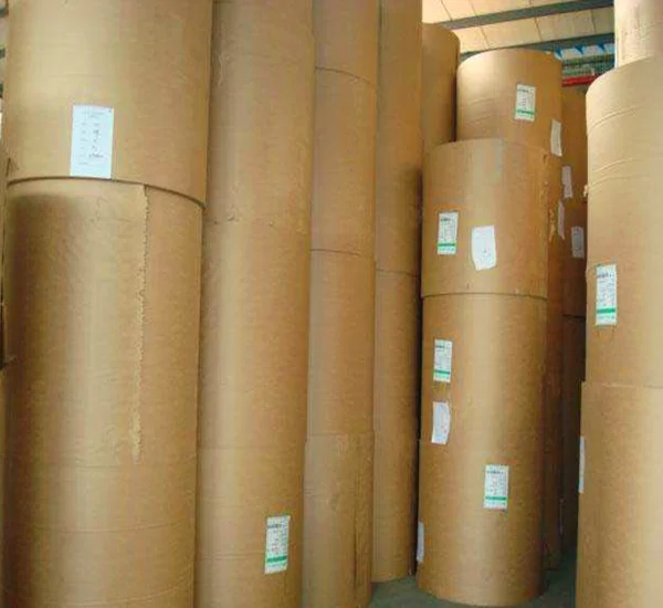 Brown back rolling papers white coated duplex board