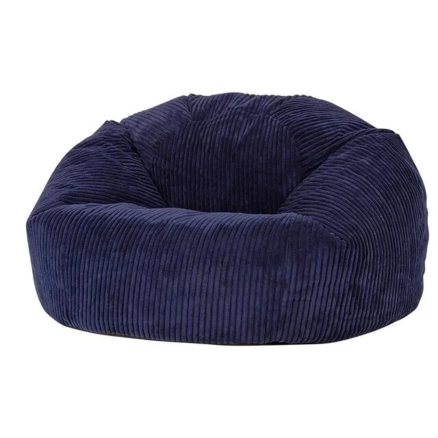 Wholesale living room furniture huge oversized chair sofas velvet bean bag