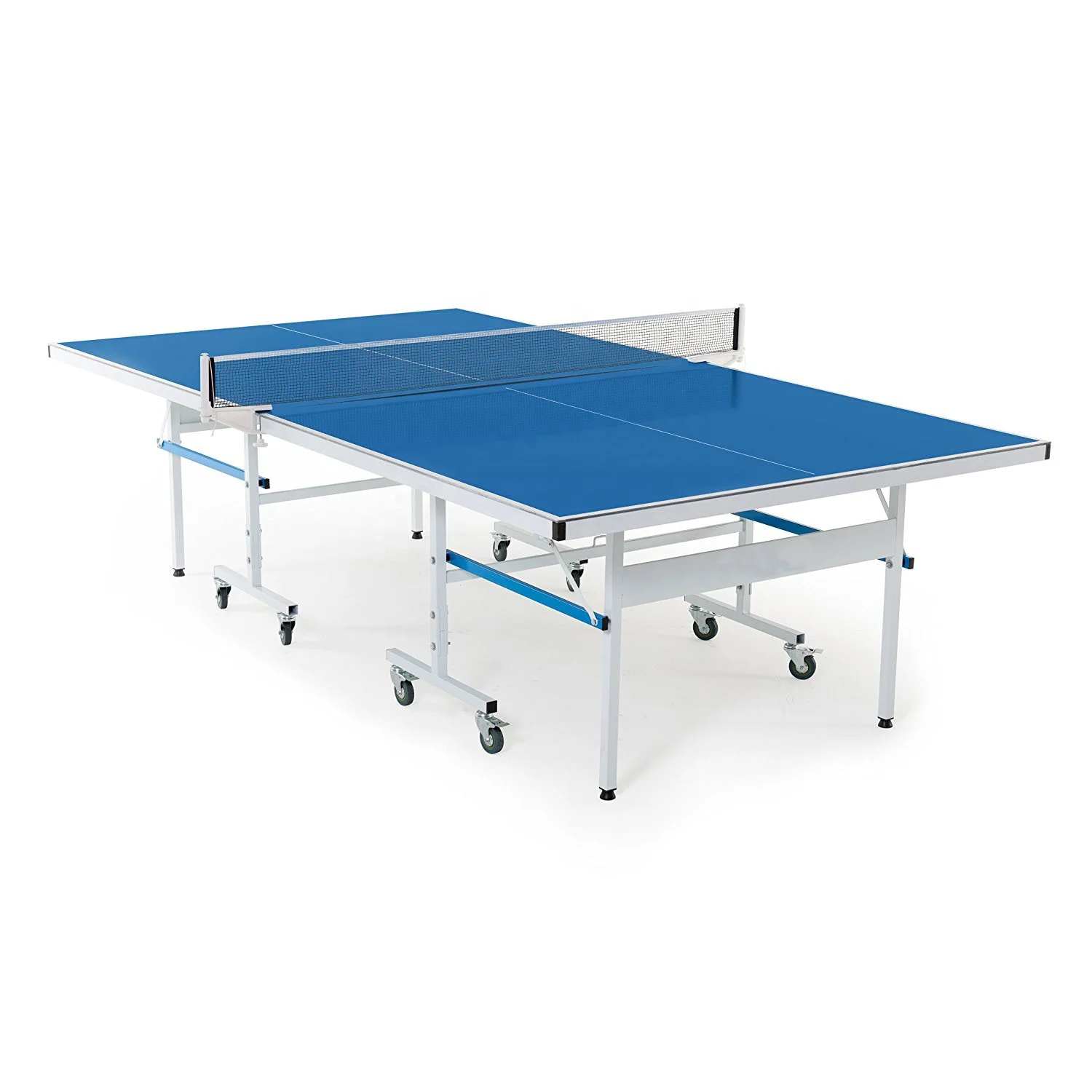 6mm aluminium top standard table tennis table outdoor waterproof folding legs ping pong table