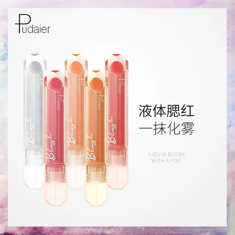 Wholesale Cosmetics Private Logo Liquid Blusher Moisturizing Long Lasting Cosmetics Waterproof Face Beauty Makeup Beauty