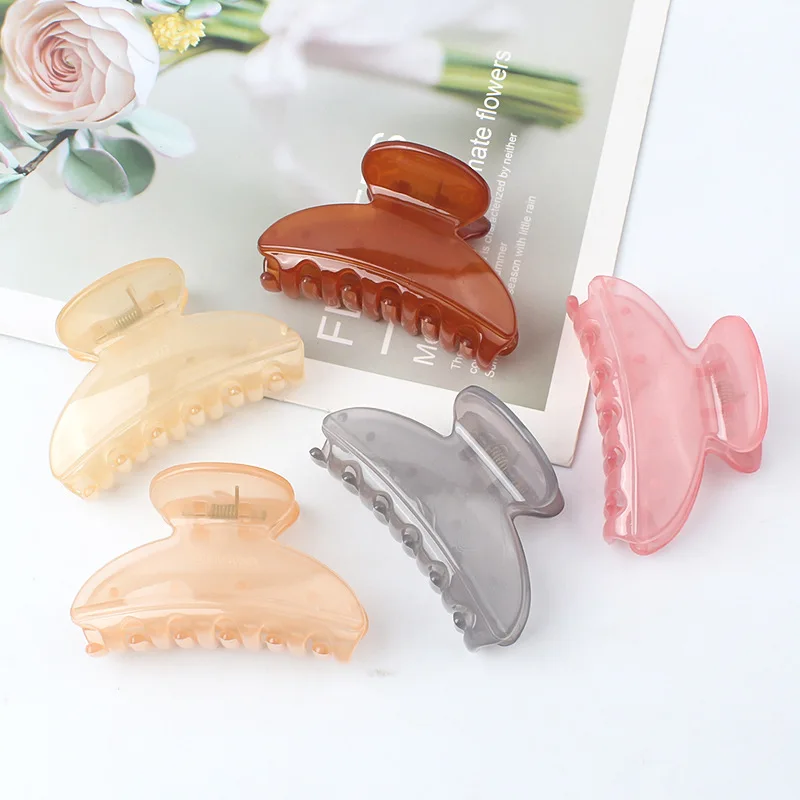 sayoung Temperament elegant simple medium size grasping clip half clip princess hair clip coiled hair bath bundle hair wholesale