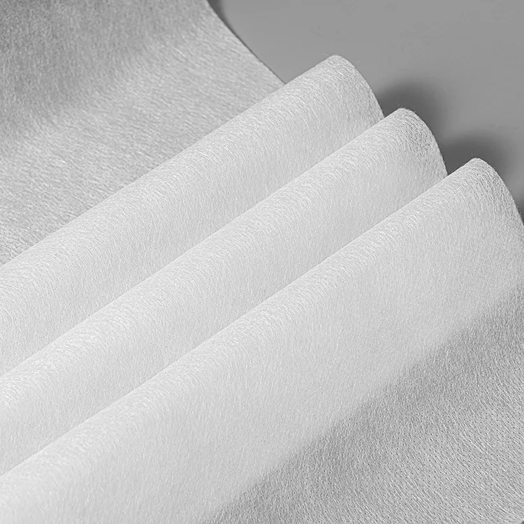 Custom raw material 40gsm cotton sms medical spunlace  printed nonwoven fabric rolls for wet wipes