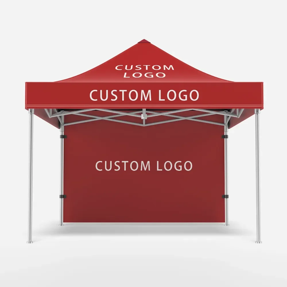 Custom Logo Sublimation Awning Tent Outdoor Large Glamping Strong Branded Marquee Tent for Party