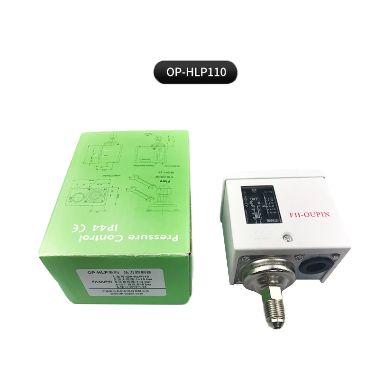 Factory direct sale adjustable mechanical differential oil water pressure switches pump control