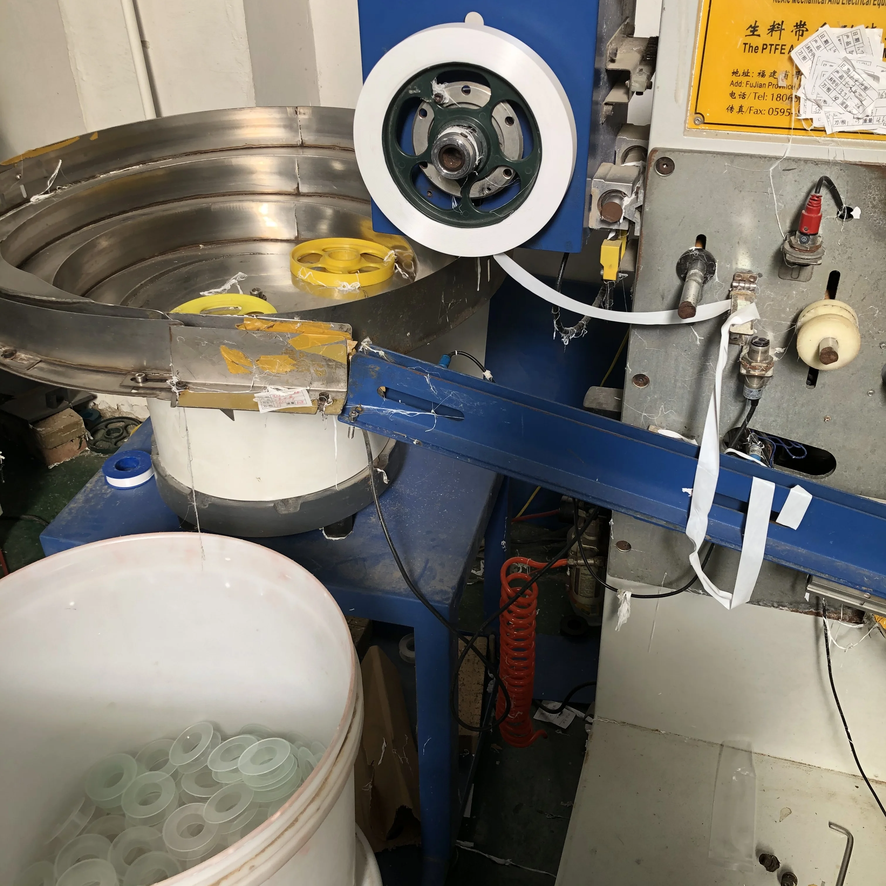 PTFE Thread Seal Tape Machine, providing whole production line machines to produce PTFE tapes, Chinese machines