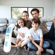 
LCD Display Baby Thermometer Touchless Digital Thermometer Forehead Infrared Thermometer with Fever Alarm and Memory Function 