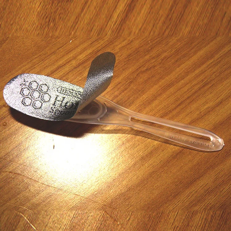 Милая ложка из ПП, прозрачная ложка для столовых приборов, 7 мл, 10 мл, банка с алюминиевой фольгой